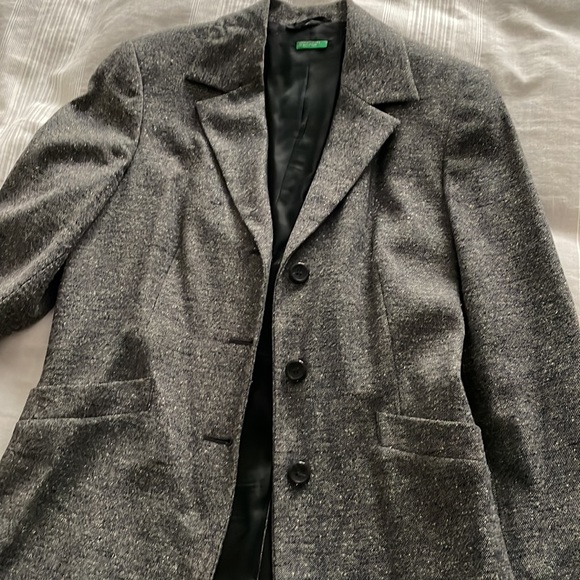 Benetton perfect wool suit jacket - Picture 5 of 6